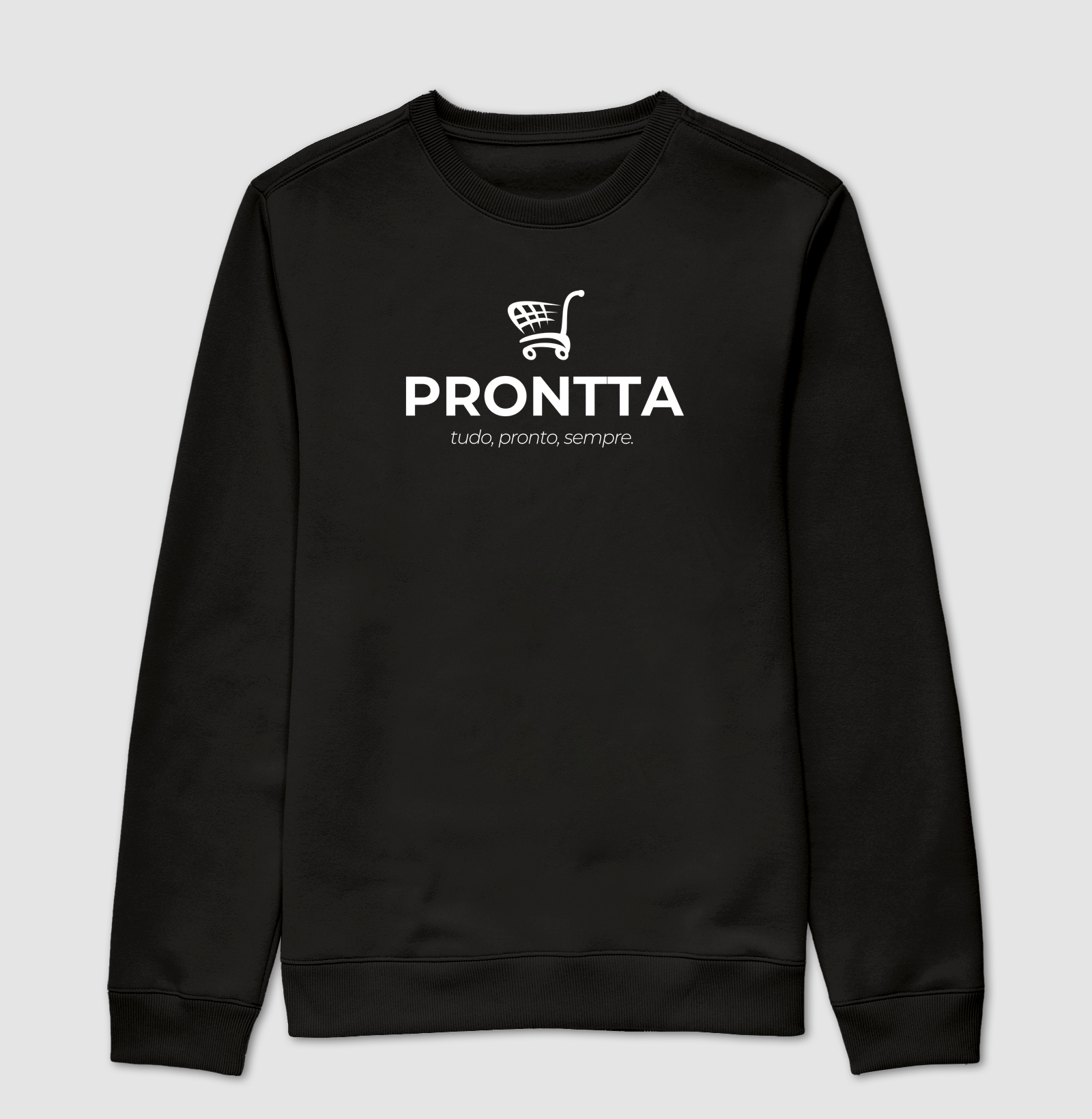 prontta Classic preta (estampa branca)