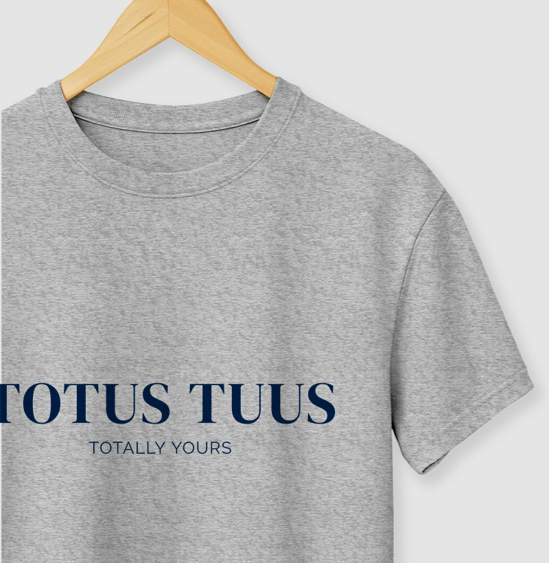 Camiseta "TOTUS TUUS" – Consagração Total