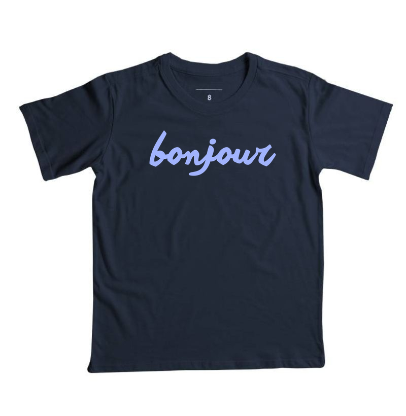 petit bonjour - Camiseta Infantil