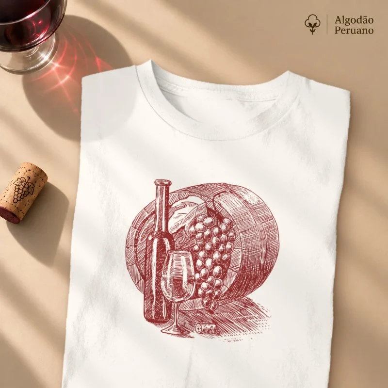 Camiseta Tradição do Vinho