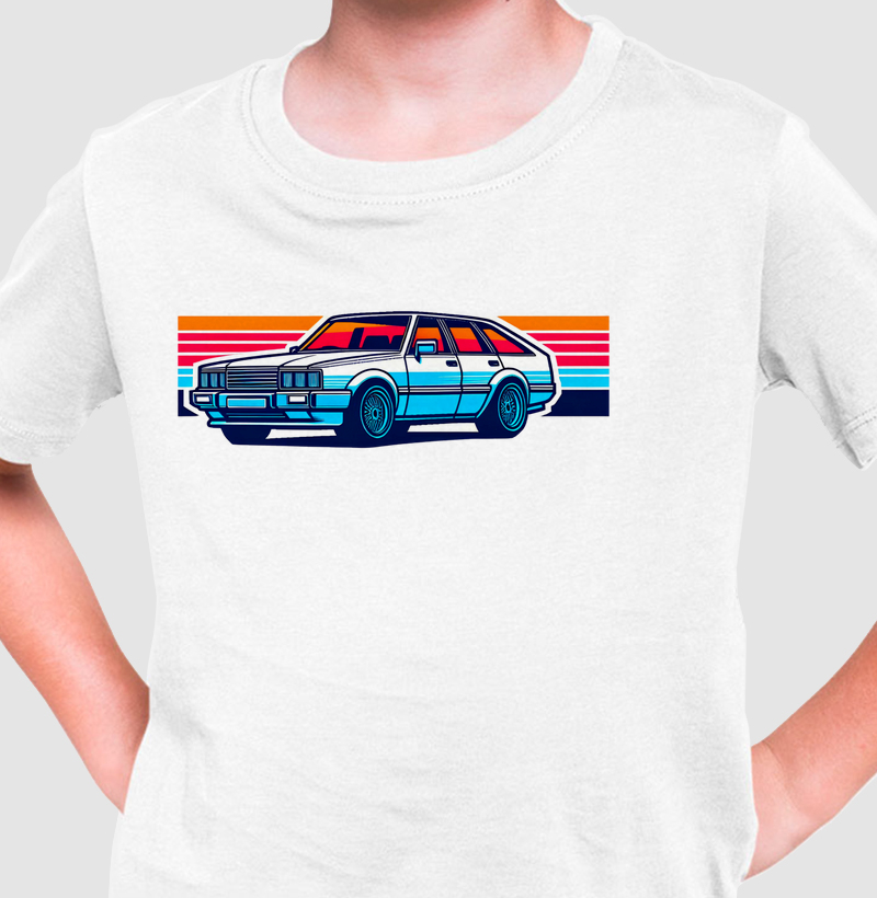 Carro Clássico - Camiseta Infantil