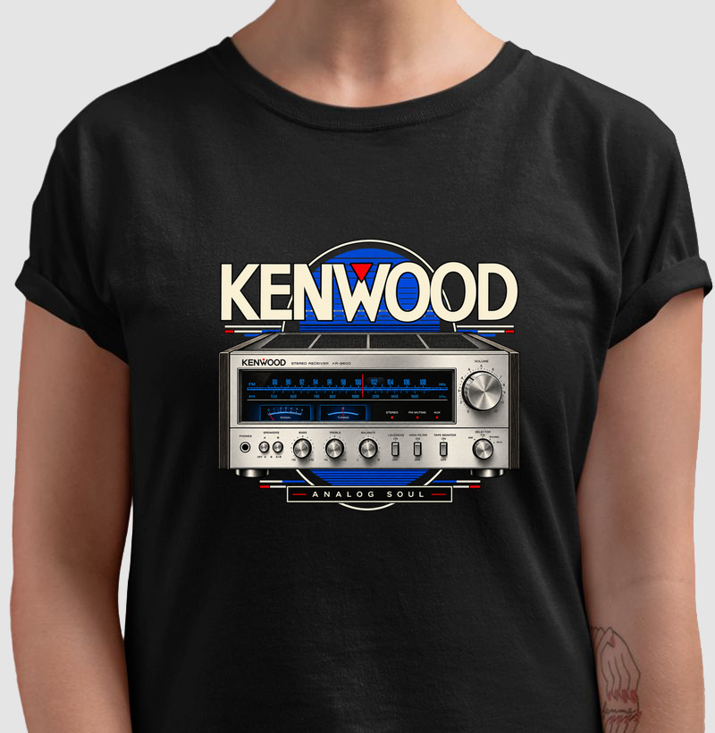 Camiseta Kenwood — Analog Soul | Slow Life - Camiseta