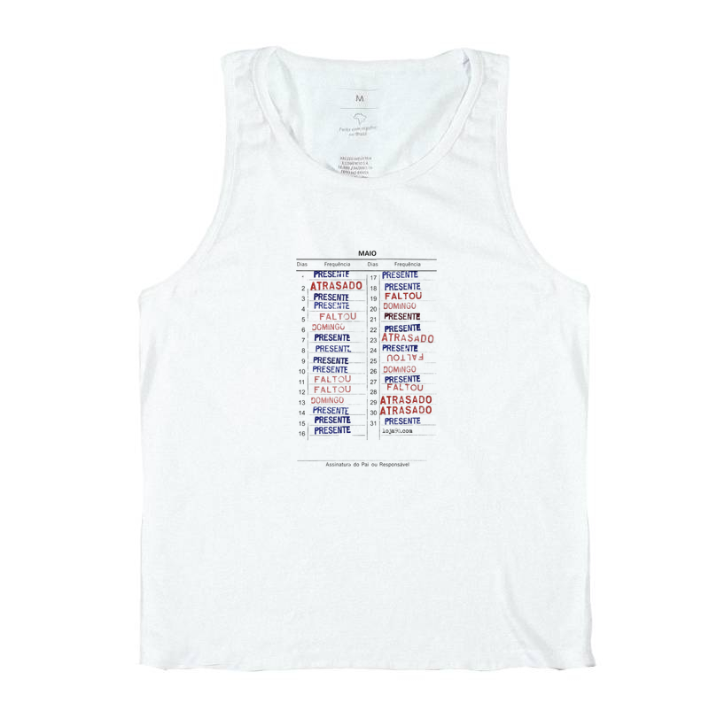 Caderneta de Presença e Frequência Escolar