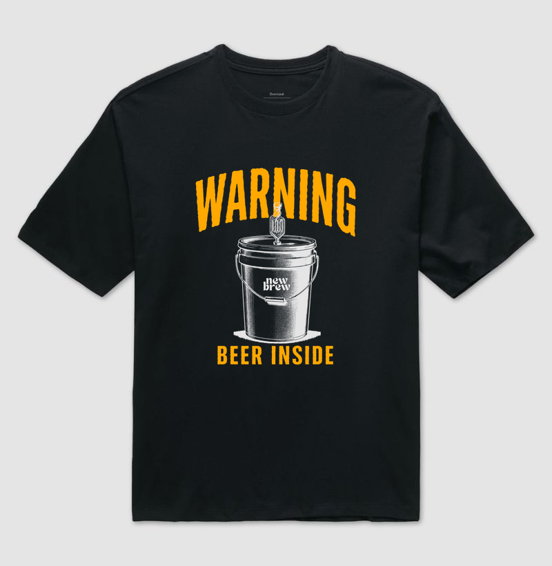 Warning Beer Inside - New Brew