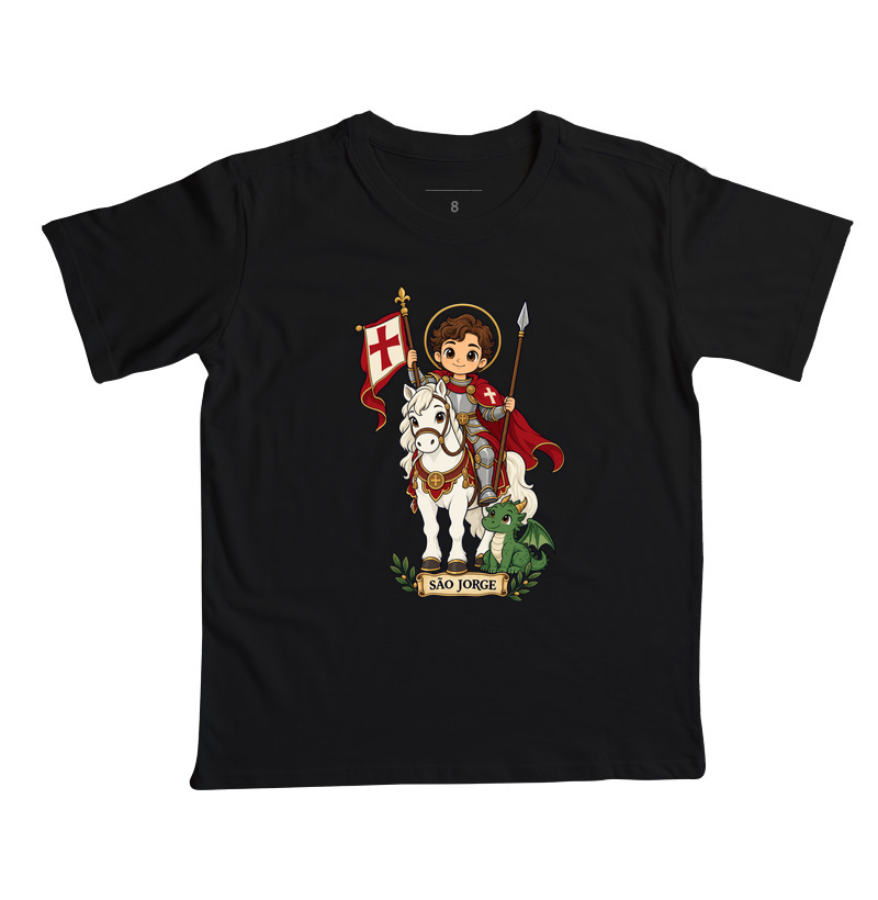 São Jorge estilo chibi