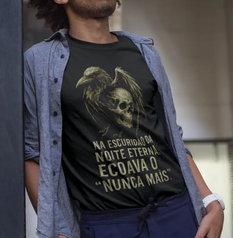 Na escuridão da noite eterna.