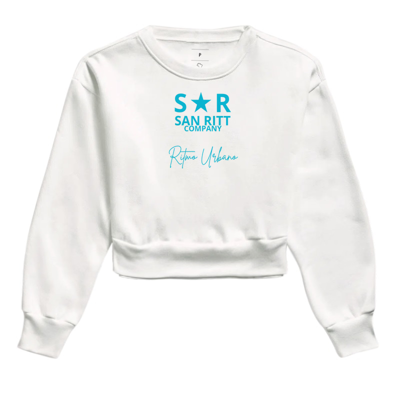 Cropped Moletom S★R Ritmo Urbano 