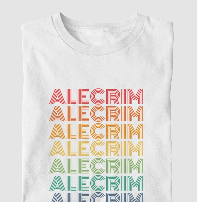 Alecrim Letreiro Retrô