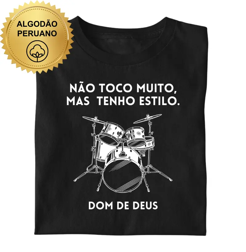 Não toco muito, mas tenho estilo