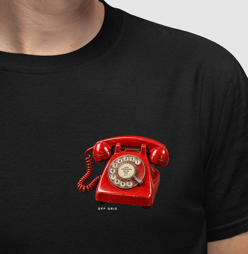 Telefine Retrô - Camiseta