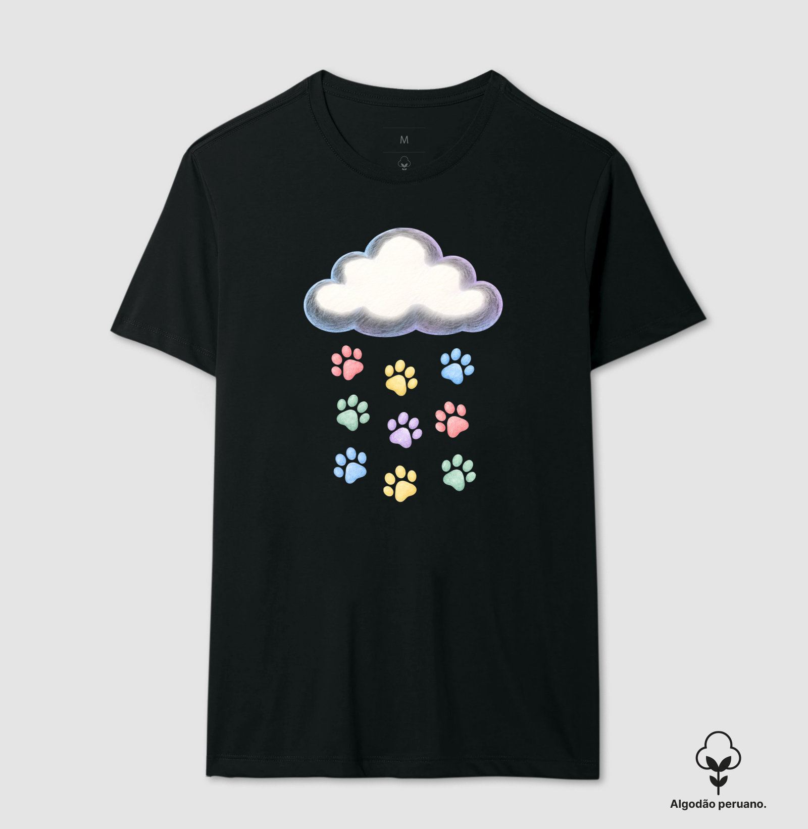 Chuva De Patinhas - Camiseta Algodão Peruano