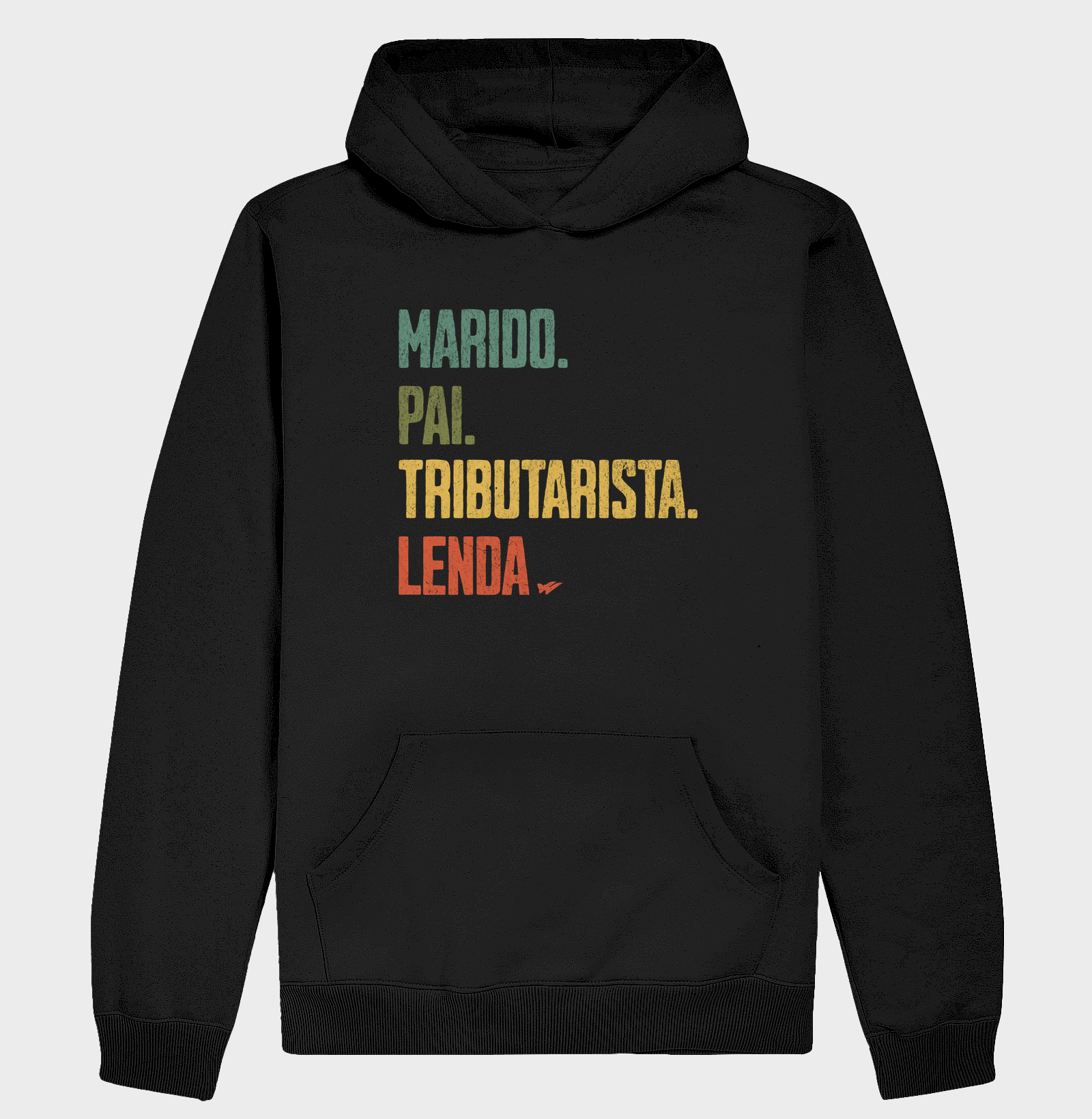MARIDO. PAI. TRIBUTARISTA. LENDA. - Hoodie Moletom