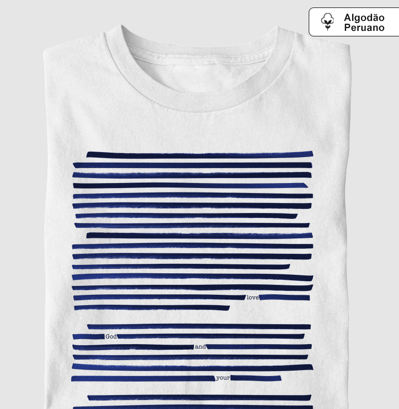 The law in 5 words - Love God and your neighbor (Blue)