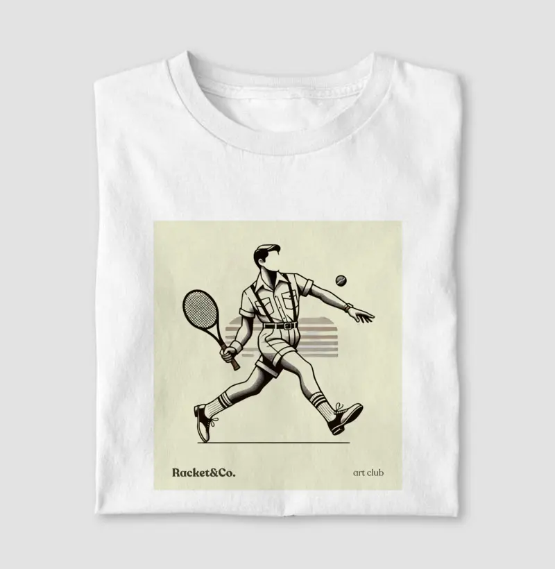 Camiseta Tenista Retrô