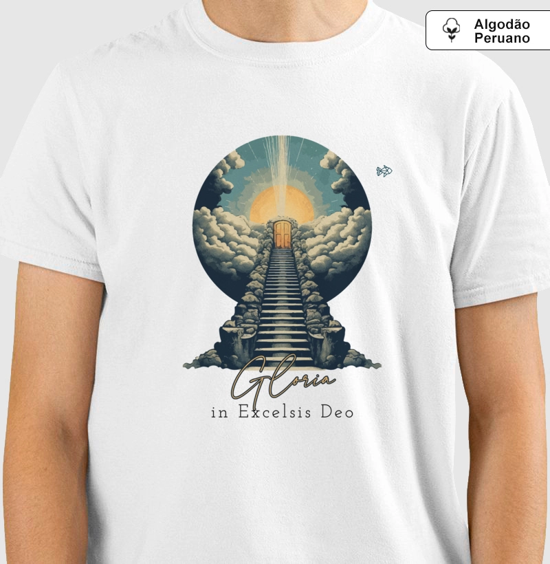 Camiseta Céus de Glória (Algodão Peruano)