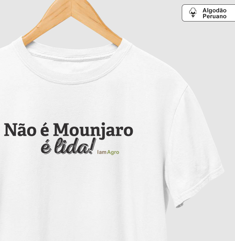 Camiseta Não é Mounjaro, é Lida!
