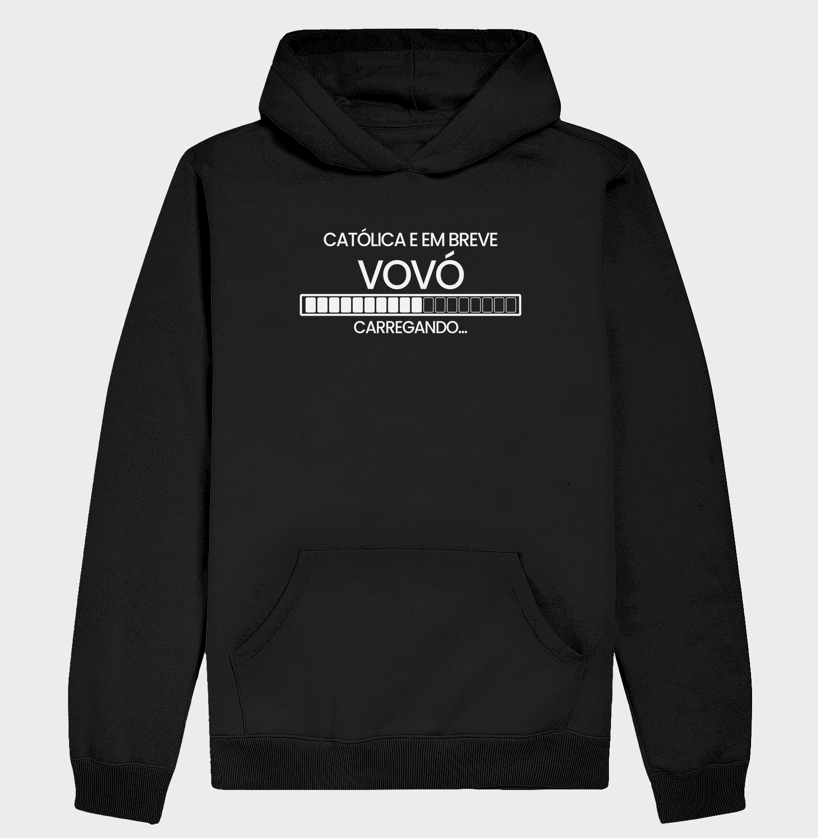 Católica e vovó carregando