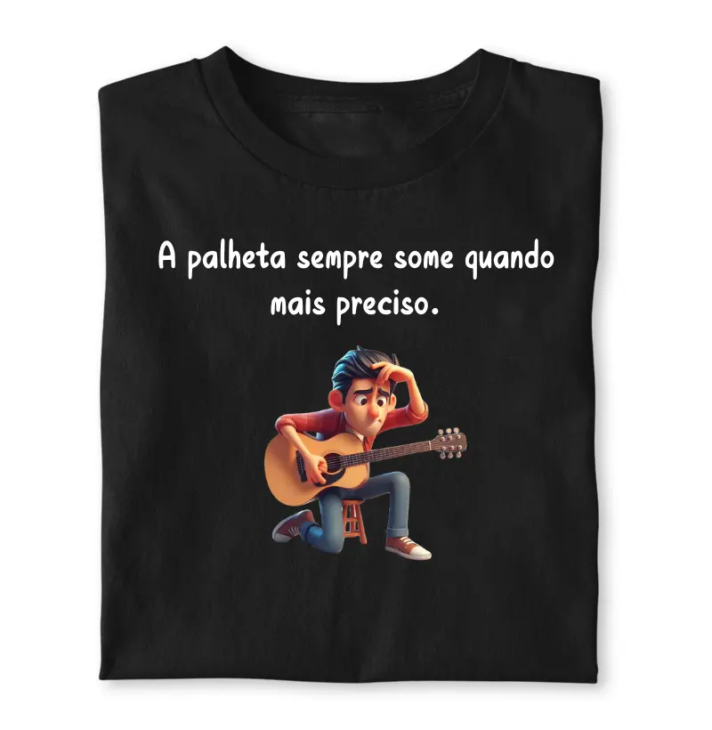 A palheta sempre some quando mais preciso