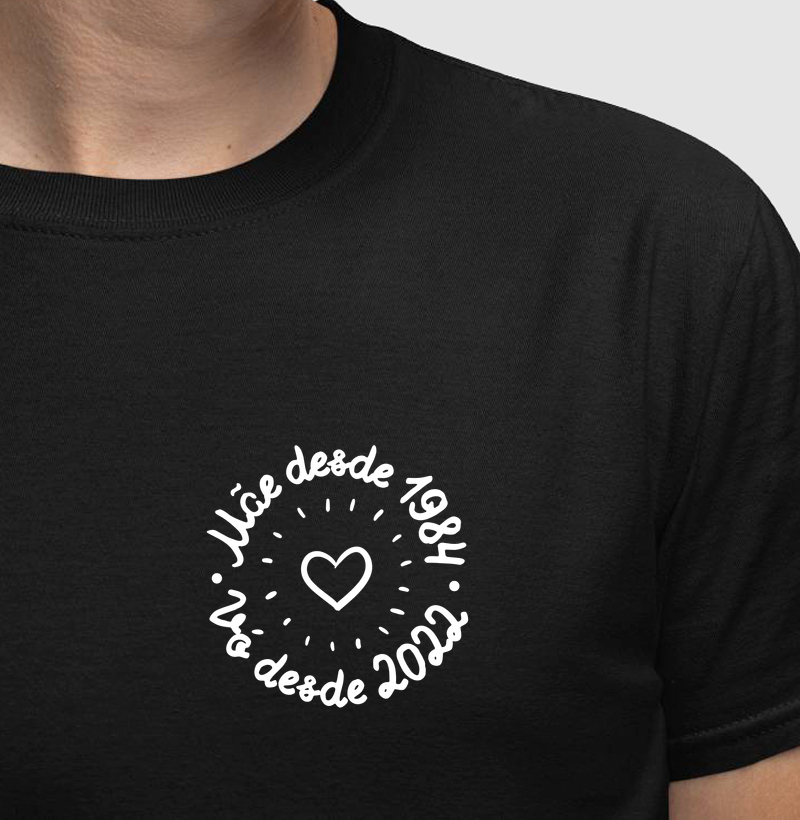 Camiseta Mãe e Vó - 1984 e 2022