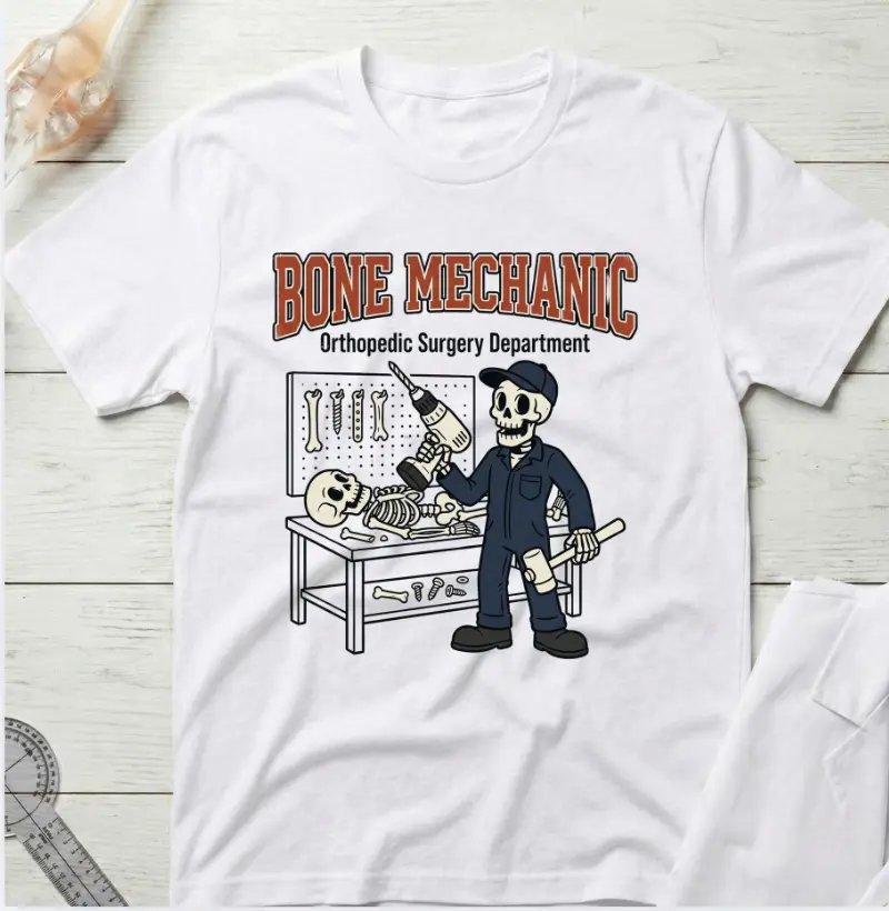 Camiseta - Ortopedia: Bone Mechanic
