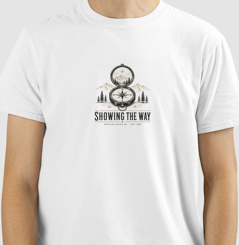 Camiseta Country Masculina Dia dos Pais Showing the Way Rustler South Co.