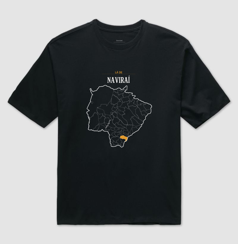 Naviraí | Território MS - Camiseta Oversized