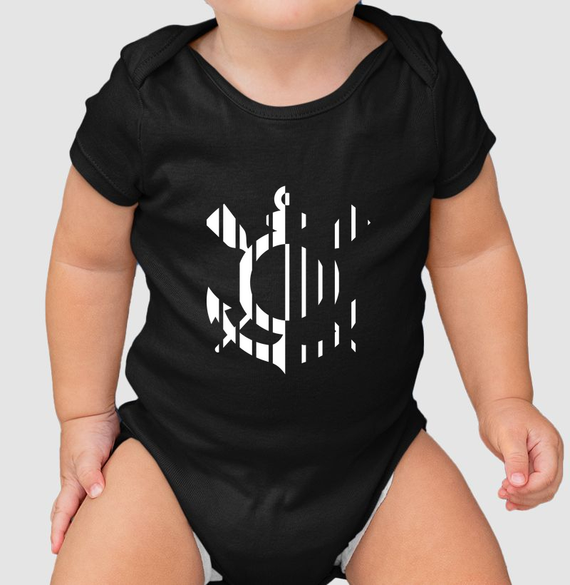 Body Infantil - Timão Line Art