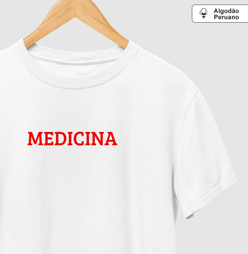 Camiseta Premium Medicina Clássica 