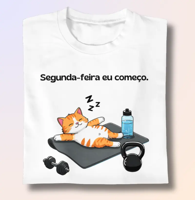 Segunda-feira eu começo