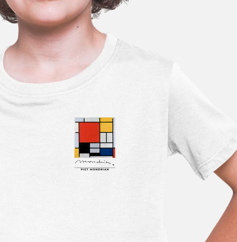  Red, Yellow, Blue & Black (1921) Minimalista - MONDRIAN