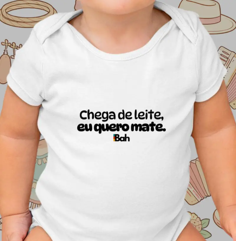 Chega de leite, quero mate