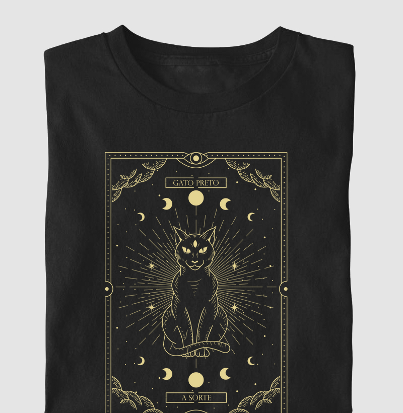 Carta Tarot: Gato Preto/A Sorte