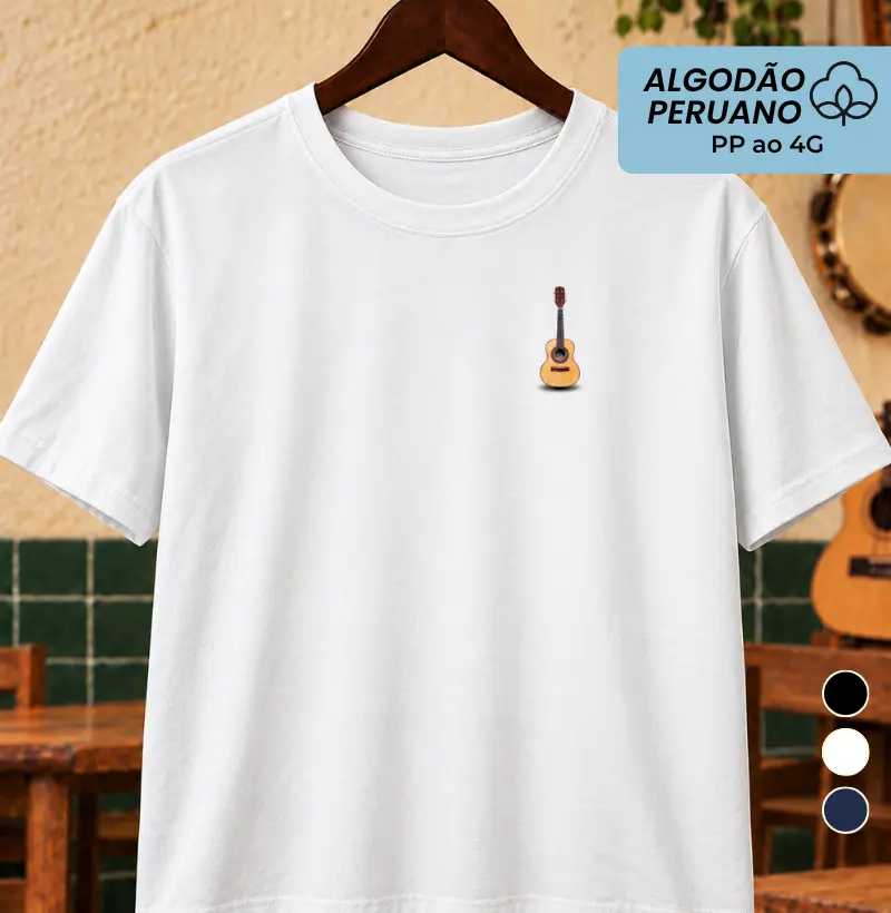 Cavaco - Camiseta Algodão Peruano