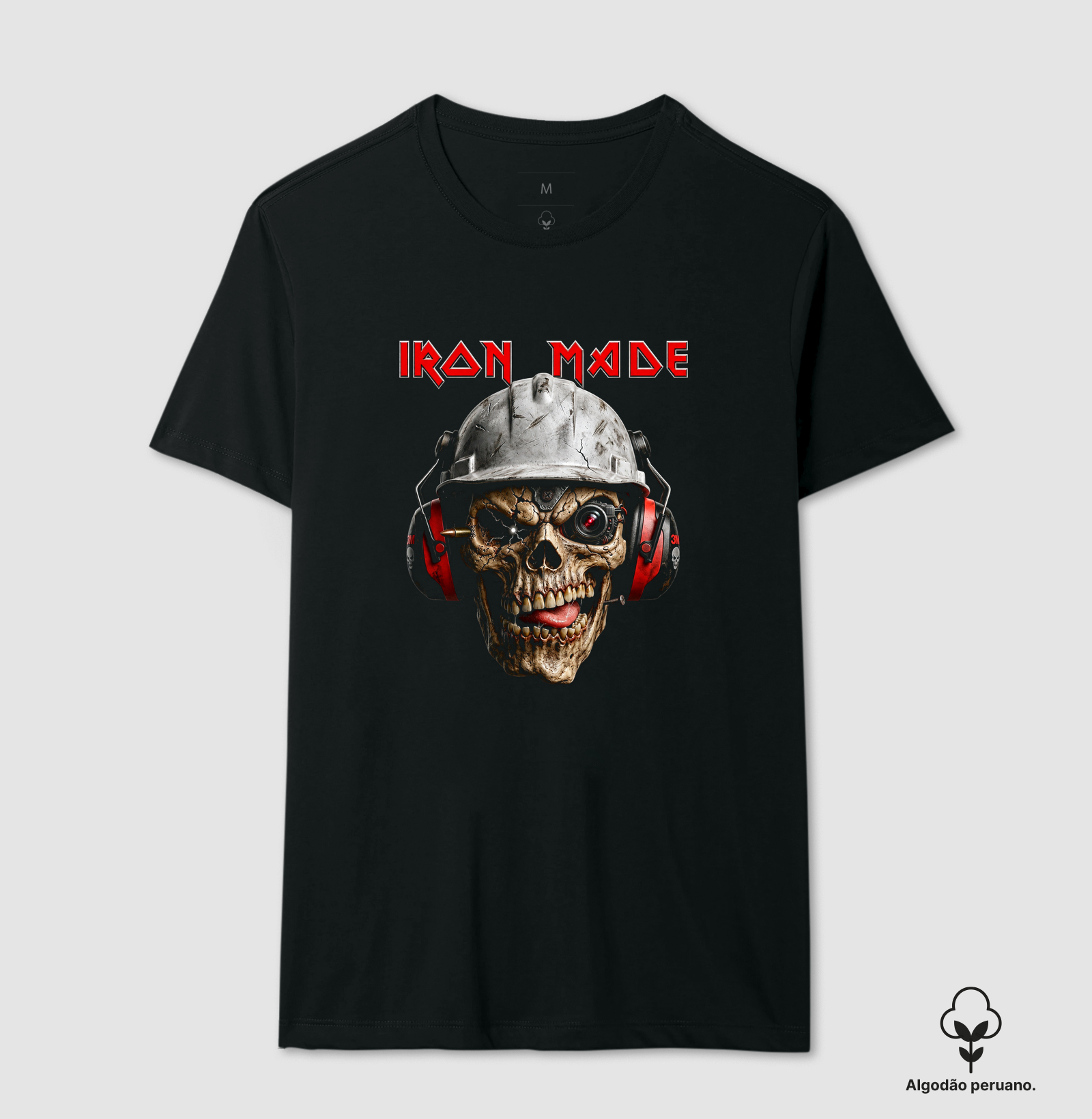 Iron Made - Camiseta Algodão Peruano