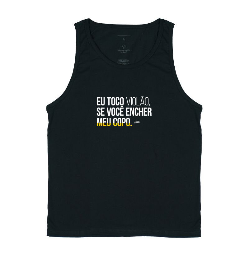 Eu toco violão se você encher meu copo