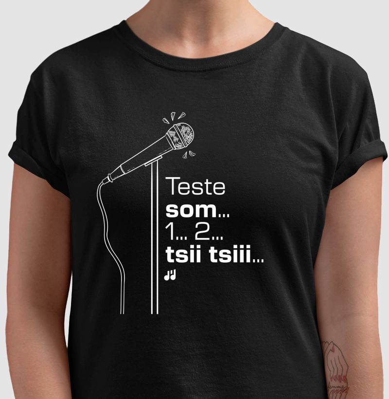 Teste som 1... 2... tsii tsiii...