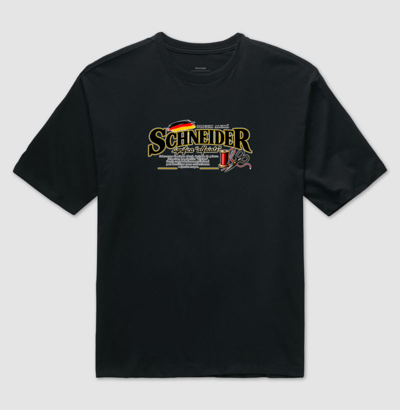 Schneider  - Camiseta Oversized