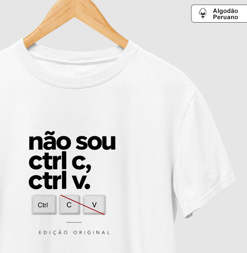 Edição Original - Camiseta Algodão Peruano