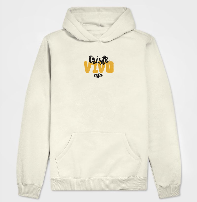 Moletom - Cristo vivo está