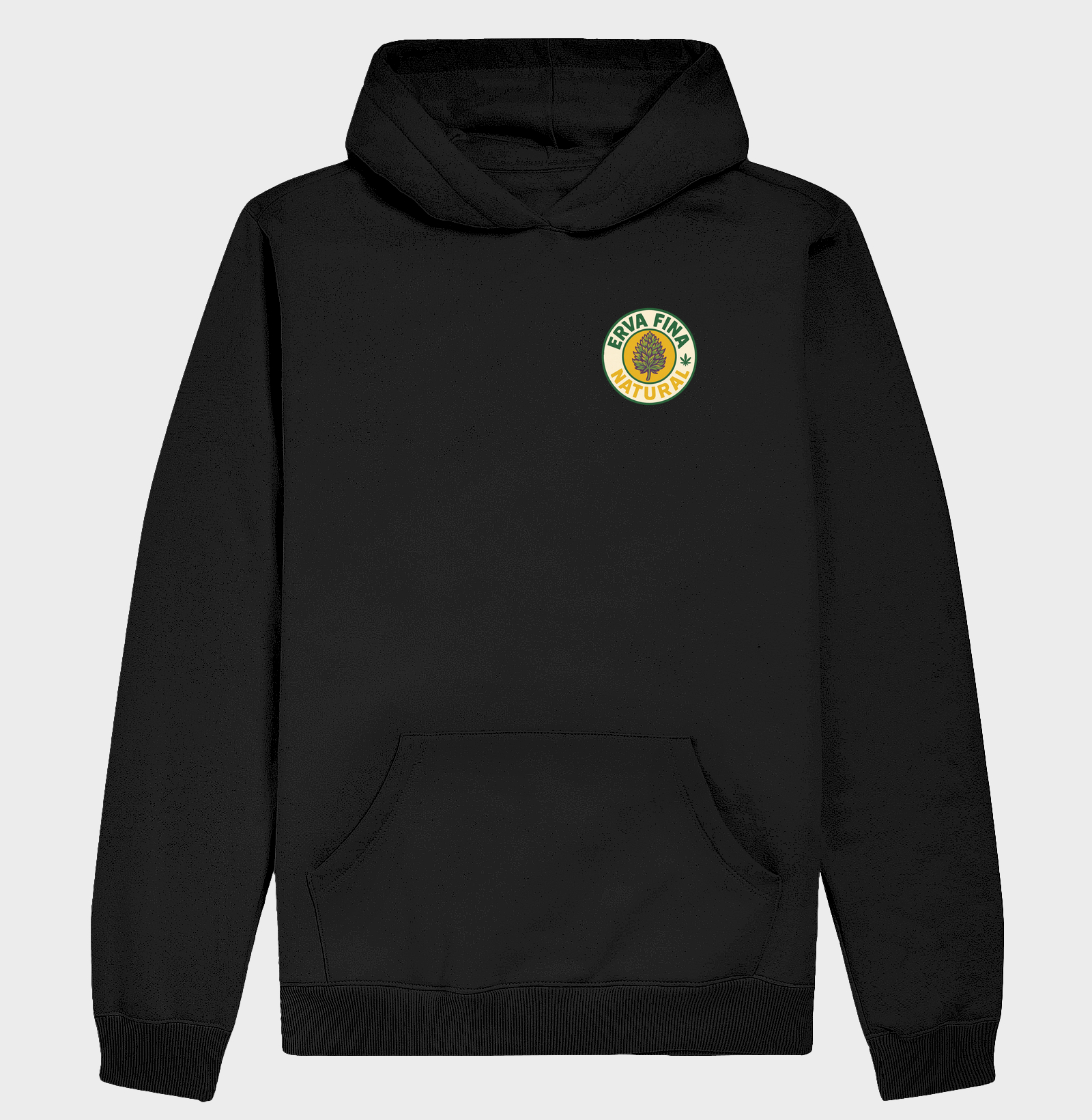 Hoodie moletom - Erva Fina Natural
