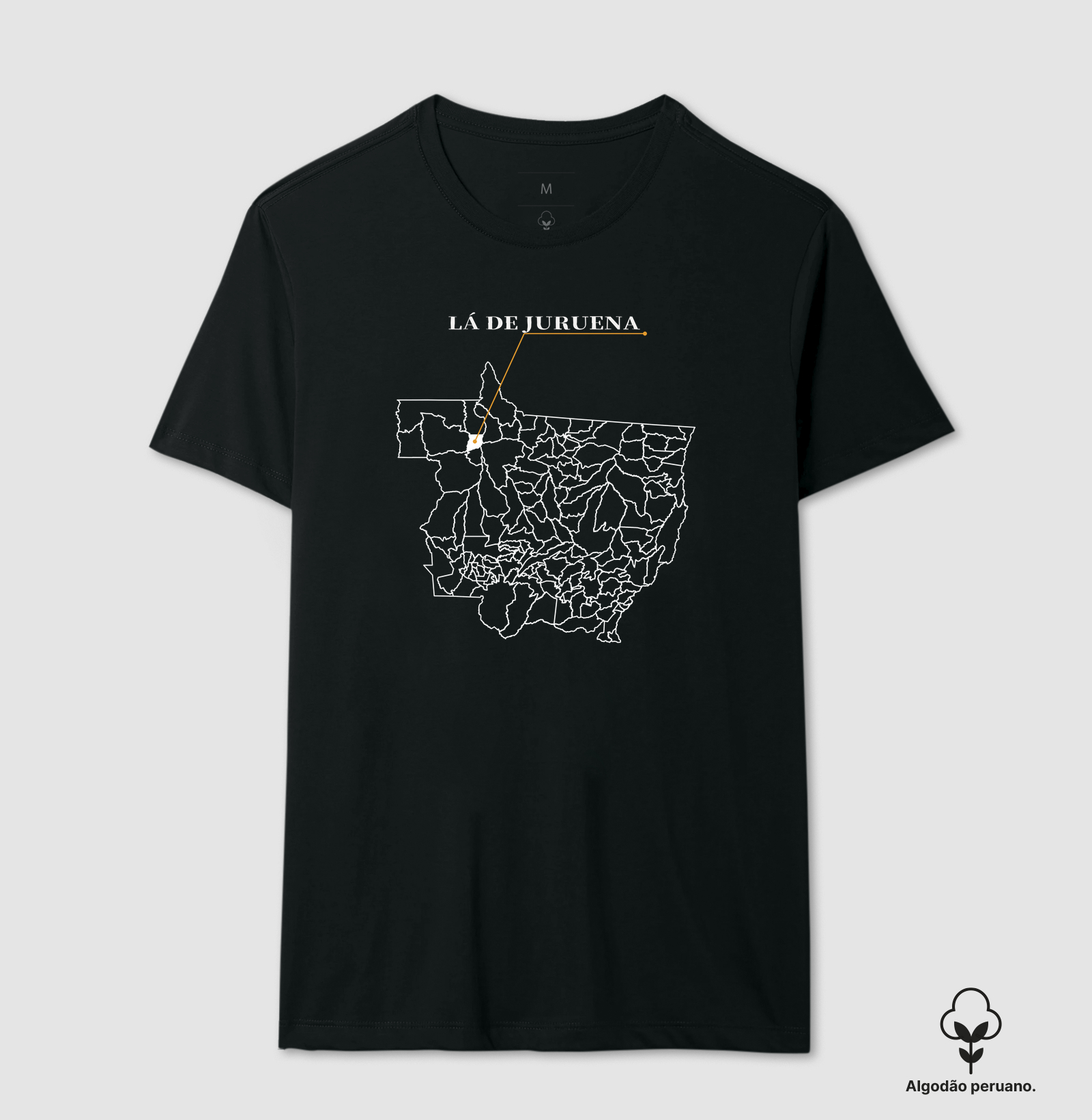 Juruena | Origem MT - Camiseta Algodão Peruano