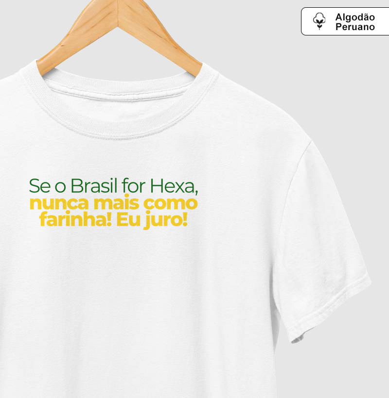 Nunca mais como farinha!