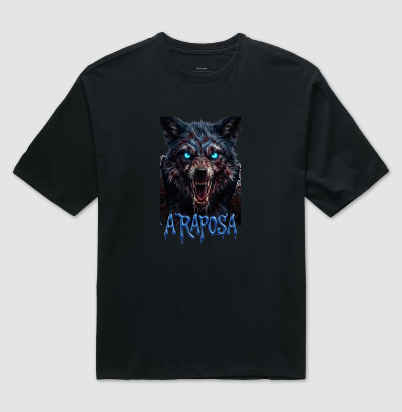Camiseta Oversized Cruzeiro - Raposa