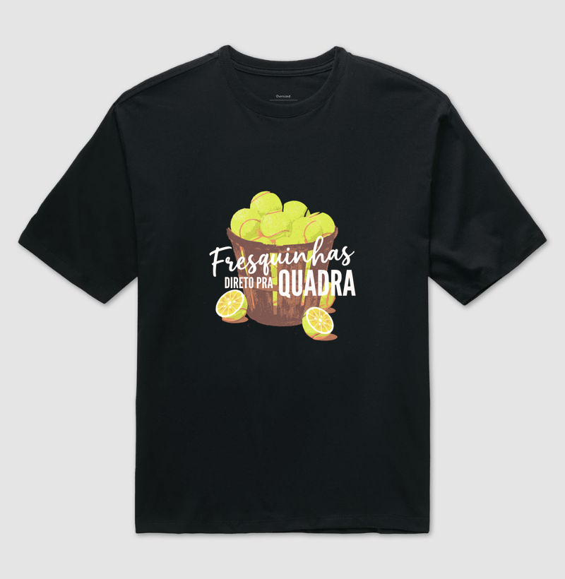 Camiseta Padel Fresquinhas Direto pra Quadra