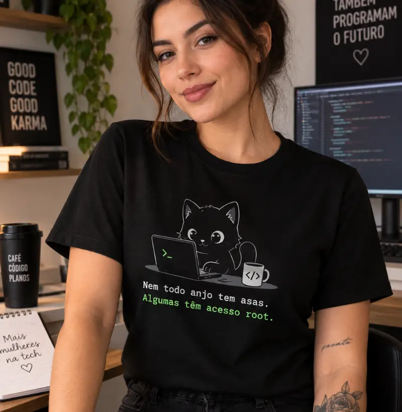 Acesso Root Cat — Nem Todo Anjo Tem Asas