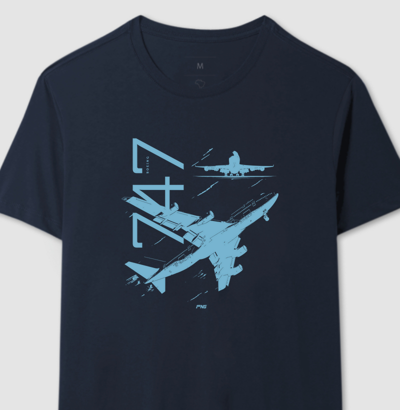 Camiseta Boeing 747