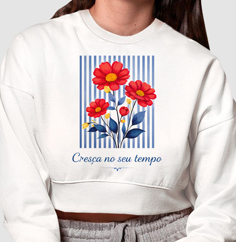 Camiseta Cresça no seu tempo