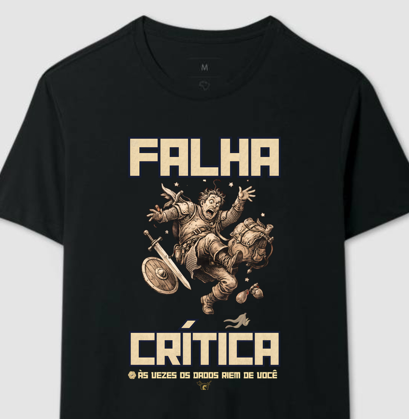 Falha Crítica - Às vezes os dados riem de você