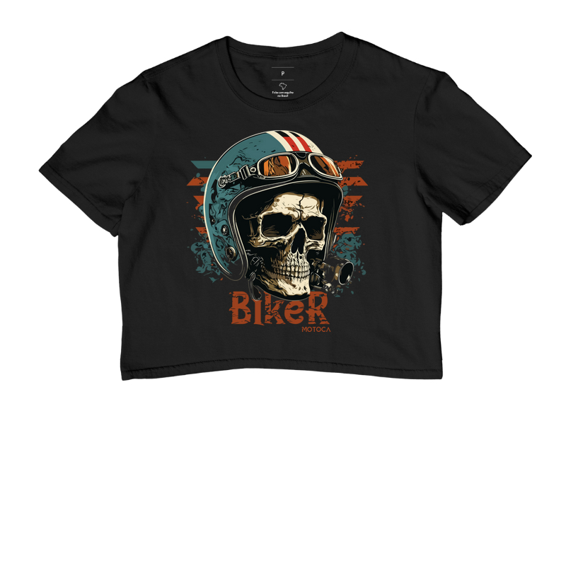 Biker Helmet Skull