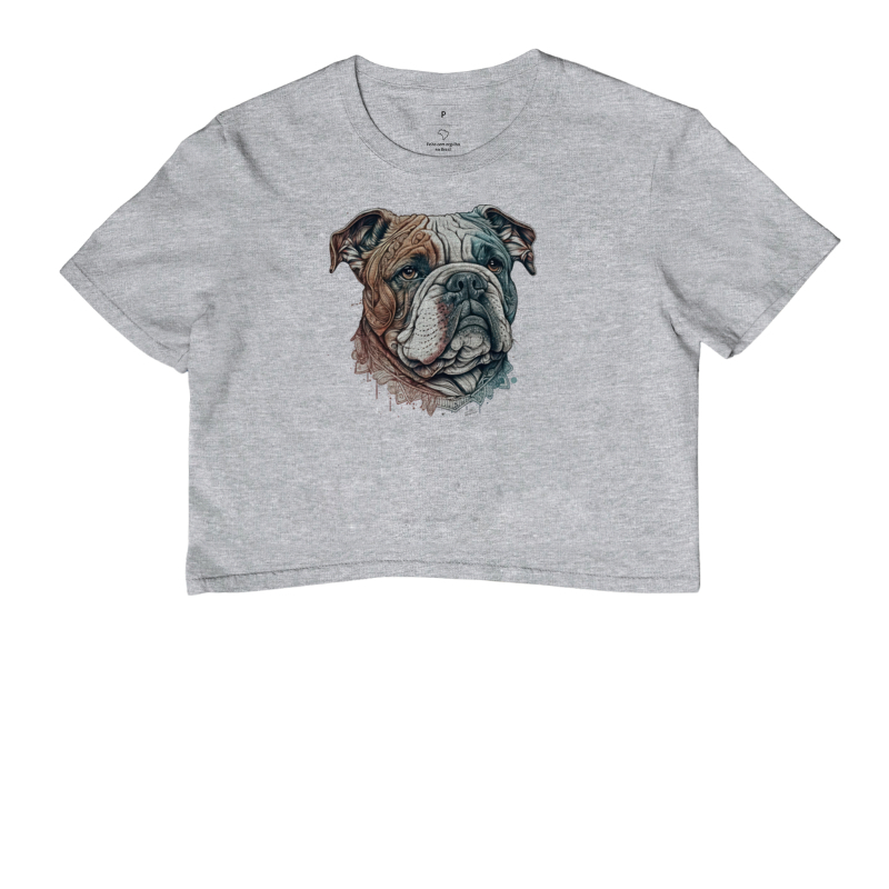 Hey Bulldog - Camiseta Crooped